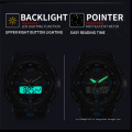 Novo relógio de energia solar 2020 SMAEL 8017 marca relógios esportivos masculinos de quartzo digital multifuncional para exterior militar relógio de pulso militar